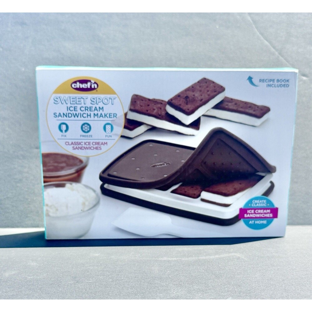 Chef’n Sweet Spot Ice Cream Sandwich Maker NEW Summer Vacation Party